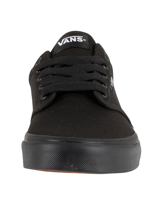 Vans Atwood Canvas Trainers, Black - Image 4