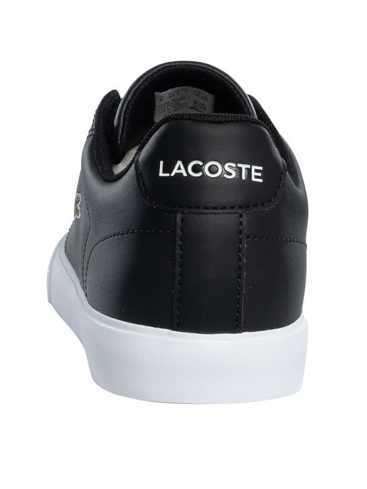 Lacoste Lerond Set 125 2 CMA Leren Sneakers, Zwart - Image 5