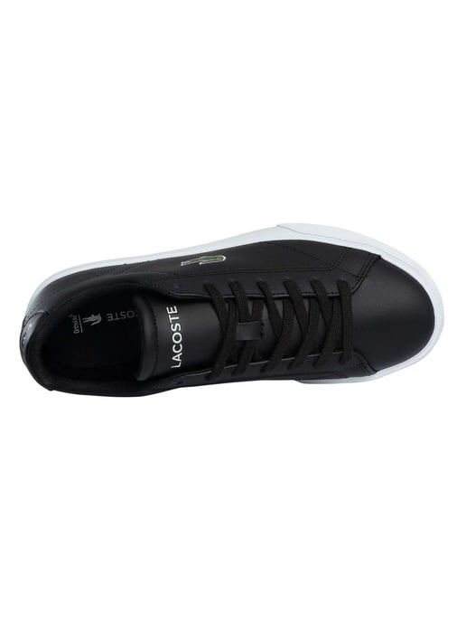 Lacoste Lerond Set 125 2 CMA Leren Sneakers, Zwart - Image 6