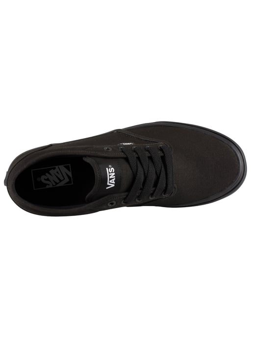 Vans Atwood Canvas Trainers, Black - Image 6