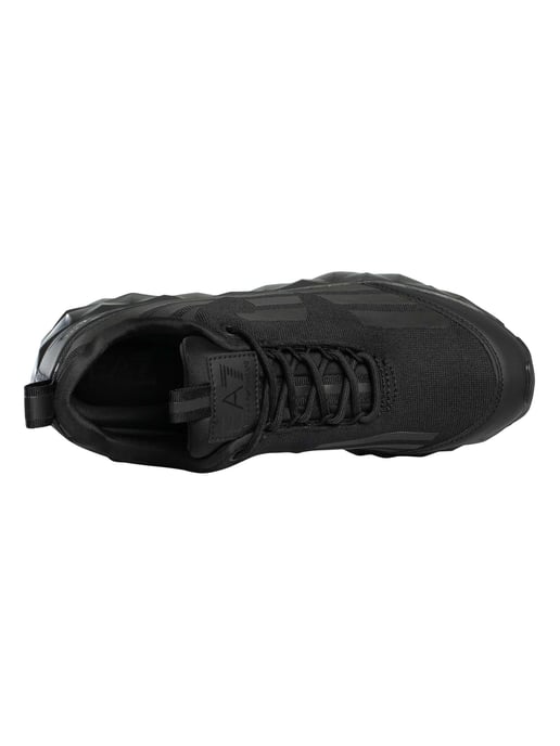 EA7 Ultralichte Sneakers Met Zool, Zwart - Image 6