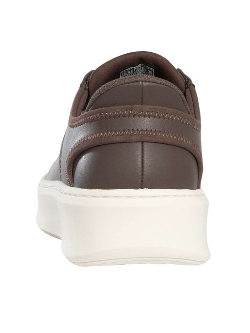 Skechers Slip-Ins Court Break Double Vented Trainers, Bruin - Image 5