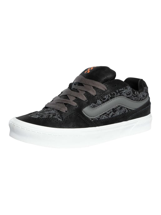 Vans Caldrone Skate Doodle Trainers, Black - Image 1