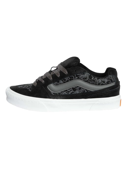 Vans Caldrone Skate Doodle Trainers, Black - Image 2