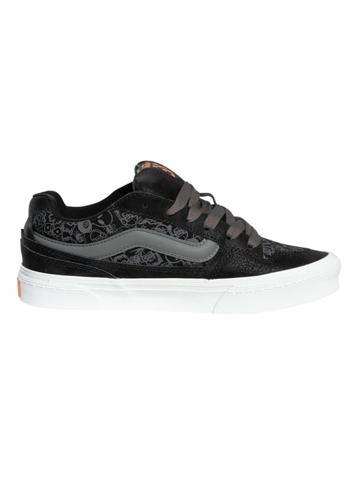 Vans Caldrone Skate Doodle Trainers, Black - Image 3