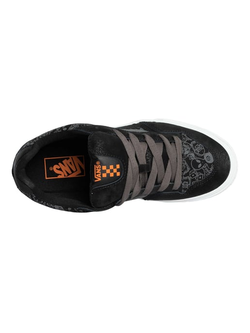 Vans Caldrone Skate Doodle Trainers, Black - Image 6