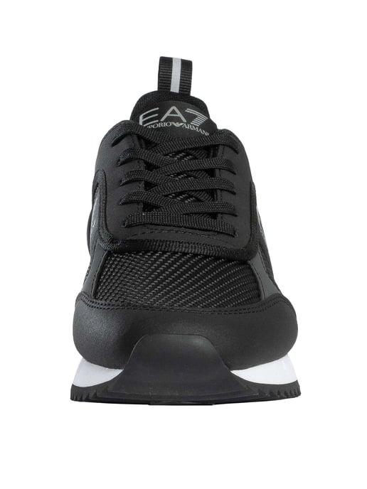EA7 Mesh Logo-Sneakers, Zwart - Image 4