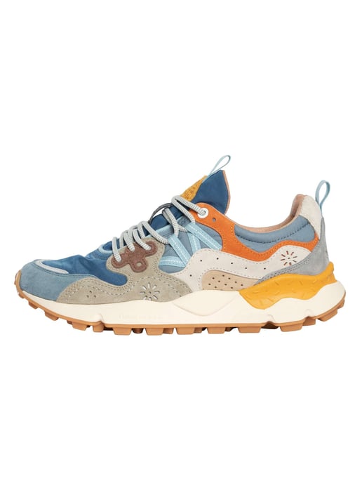 Flower Mountain Yamano Suède Sneakers, Blauw - Image 2