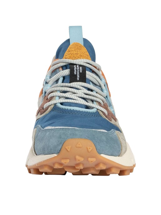 Flower Mountain Yamano Suède Sneakers, Blauw - Image 4