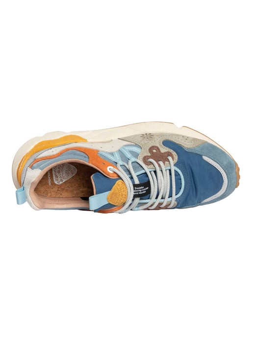 Flower Mountain Yamano Suède Sneakers, Blauw - Image 6