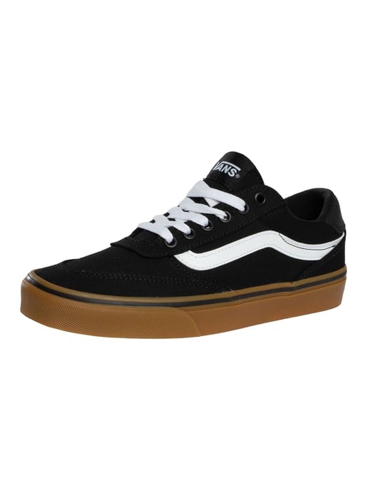Vans Brooklyn Canvas-Sneakers, Zwart - Image 1