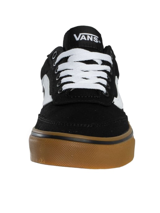 Vans Brooklyn Canvas-Sneakers, Zwart - Image 4