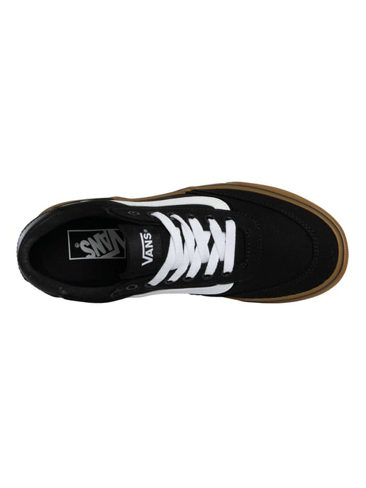 Vans Brooklyn Canvas-Sneakers, Zwart - Image 6