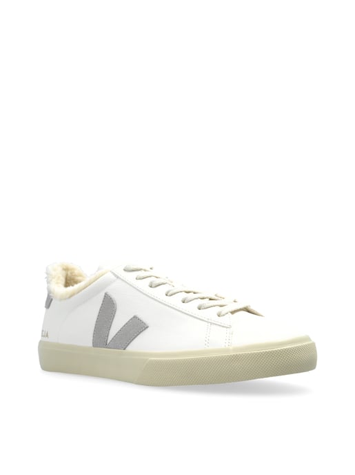 Campo leren sneakers met bontafwerking - Image 2