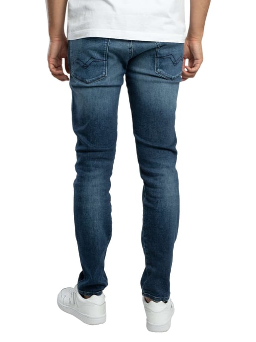 Replay Anbass Slim Fit Jeans, Blauw - Image 3