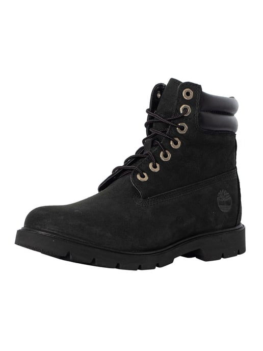Timberland 6 Inch Leren Laarzen, Zwart - Image 1