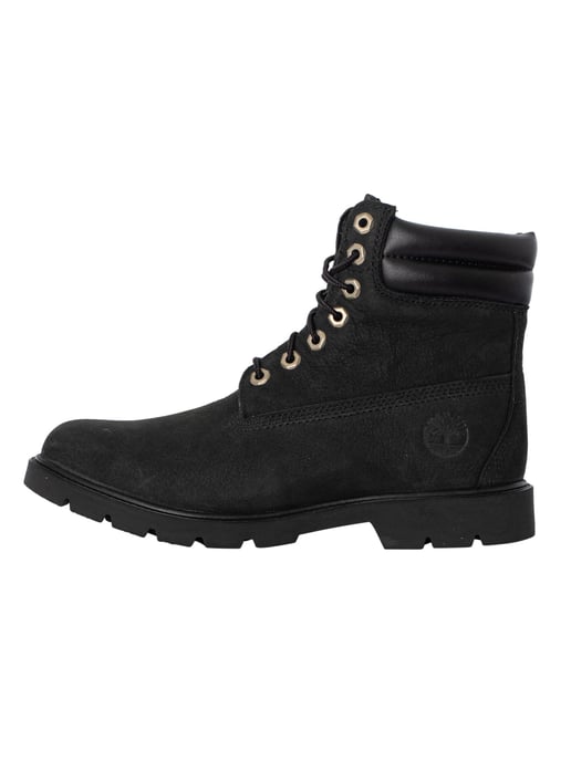 Timberland 6 Inch Leren Laarzen, Zwart - Image 2