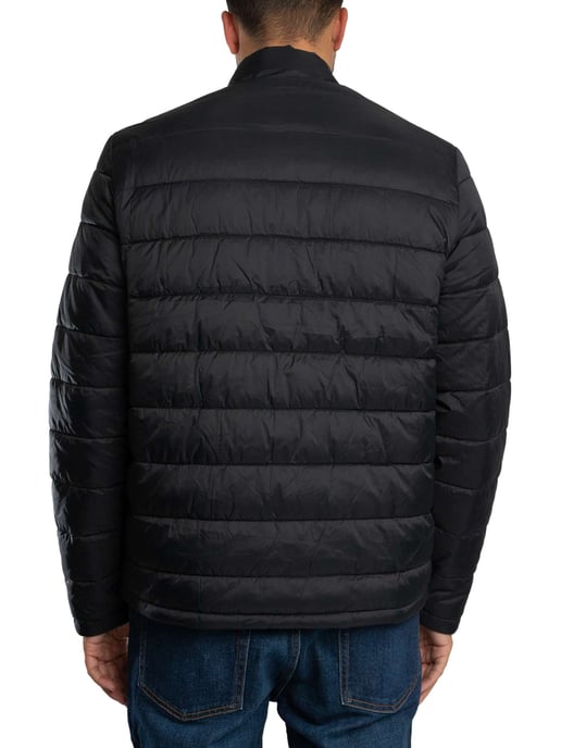 Lyle & Scott Gewatteerde Pufferjas, Zwart - Image 3