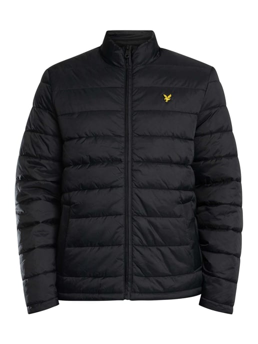 Lyle & Scott Gewatteerde Pufferjas, Zwart - Image 6