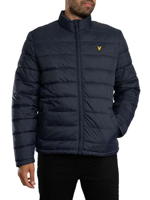 Lyle & Scott Gewatteerde Pufferjas, Blauw - Image 2