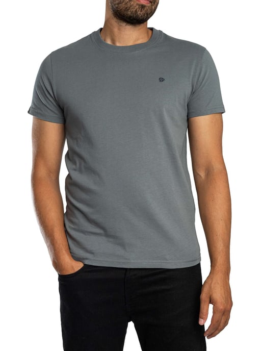 Superdry Essential SDC0 Logo EMB T-Shirt, Grijs - Image 2