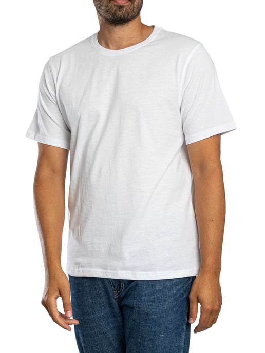 Jack & Jones Set Van 3 Basic T-Shirts, Wit - Image 2