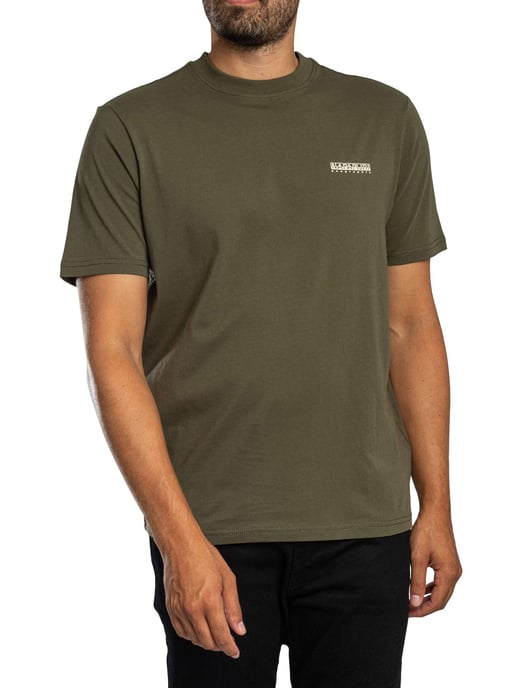 Napapijri Small Box T-Shirt, Groen - Image 1