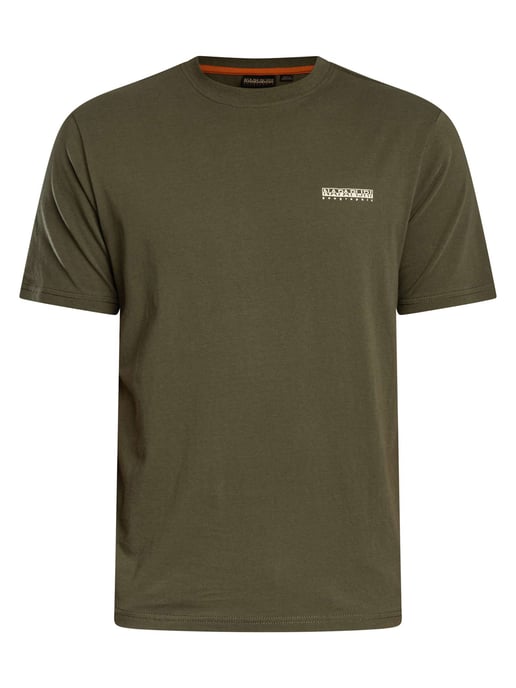 Napapijri Small Box T-Shirt, Groen - Image 5