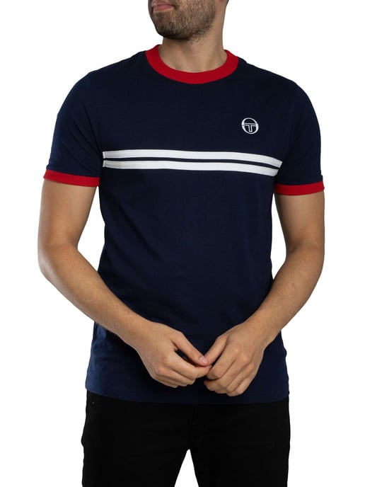Sergio Tacchini Supermac T-Shirt, Blauw - Image 2