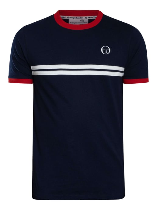 Sergio Tacchini Supermac T-Shirt, Blauw - Image 5