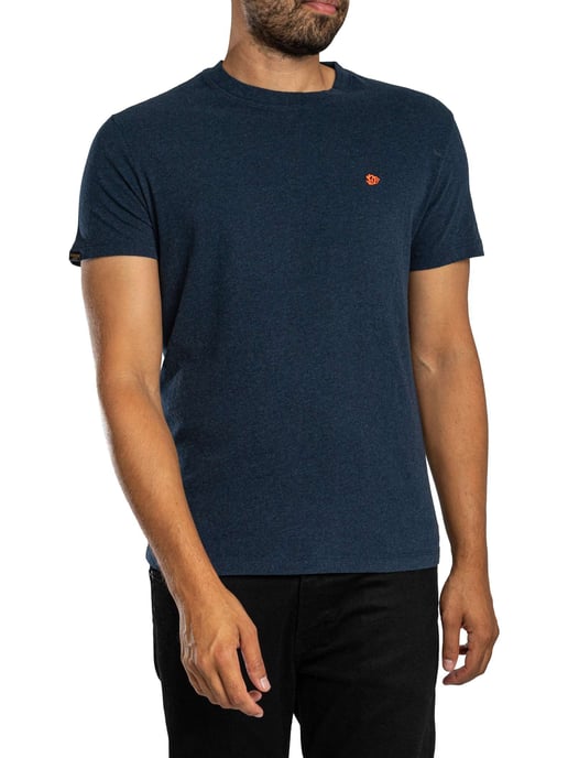 Superdry Essential SDC0 Logo EMB T-Shirt, Blauw - Image 2