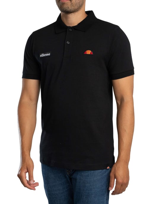 Ellesse Lessepsia Poloshirt, Zwart - Image 2