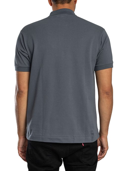 Lacoste Logo Polo Shirt, Grey - Image 3