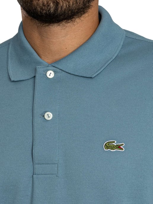 Lacoste Polo Met Logo, Blauw - Image 4