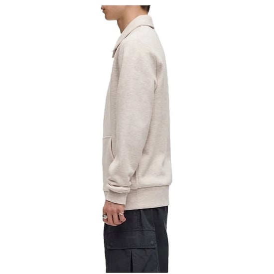 Fred Perry Half Zip Porridge Marl Pullover Sweater - Image 4