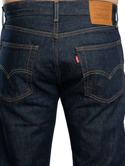 Levi's 555 Relaxed Straight Jeans, Blauw - Image 4