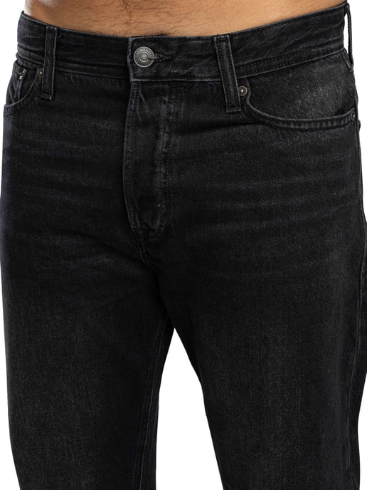 Jack & Jones Chris Original Relaxed Jeans, Black - Image 5