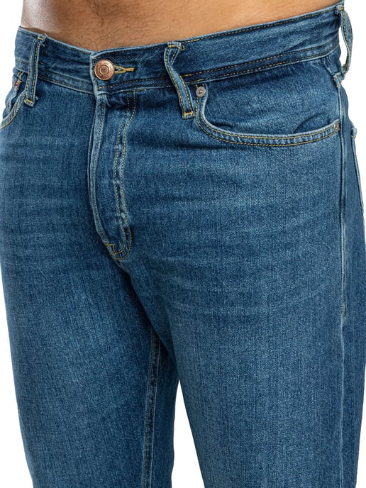 Jack & Jones Chris Original Relaxed 516 Jeans, Blue - Image 5
