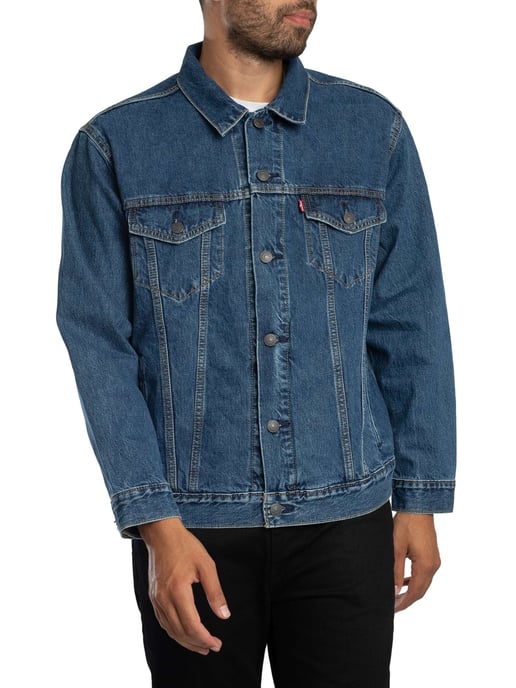 Levi's Truckerjack Met Relaxte Pasvorm, Blauw - Image 2