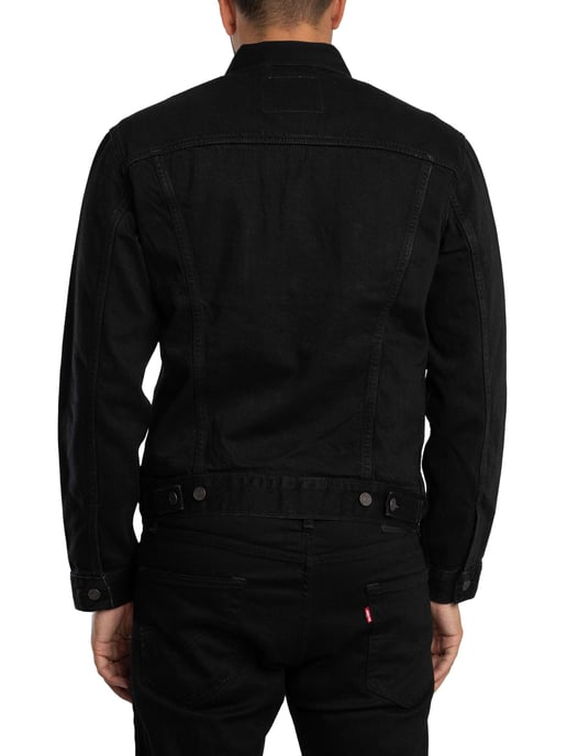 Levi's Denim Truckerjack, Zwart - Image 4