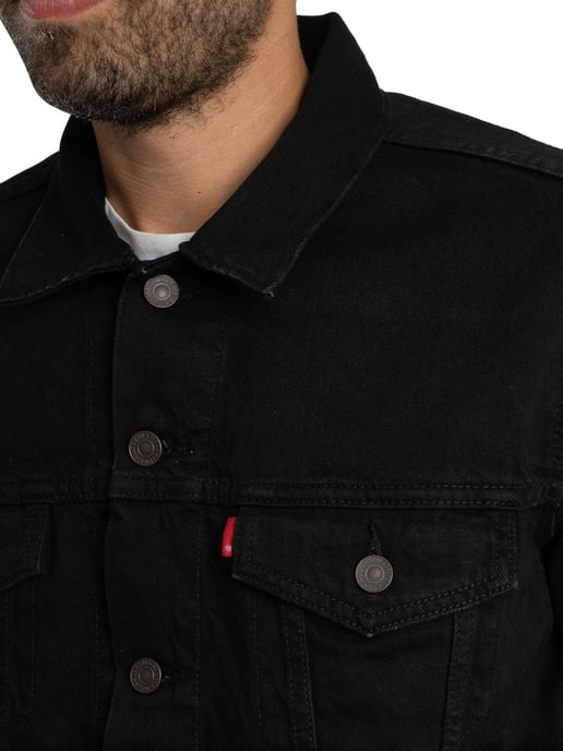 Levi's Denim Truckerjack, Zwart - Image 5