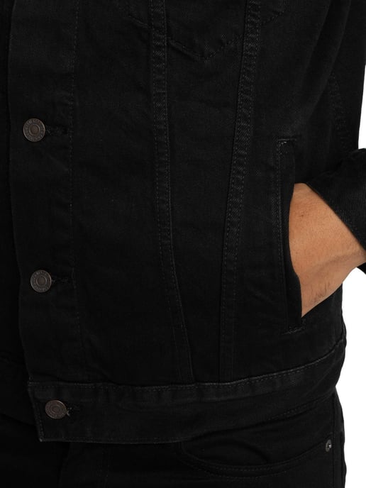 Levi's Denim Truckerjack, Zwart - Image 6