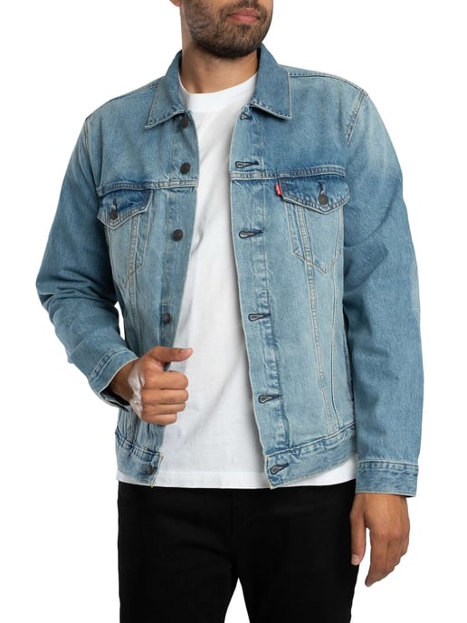 Levi's Truckerjack, Blauw - Image 2