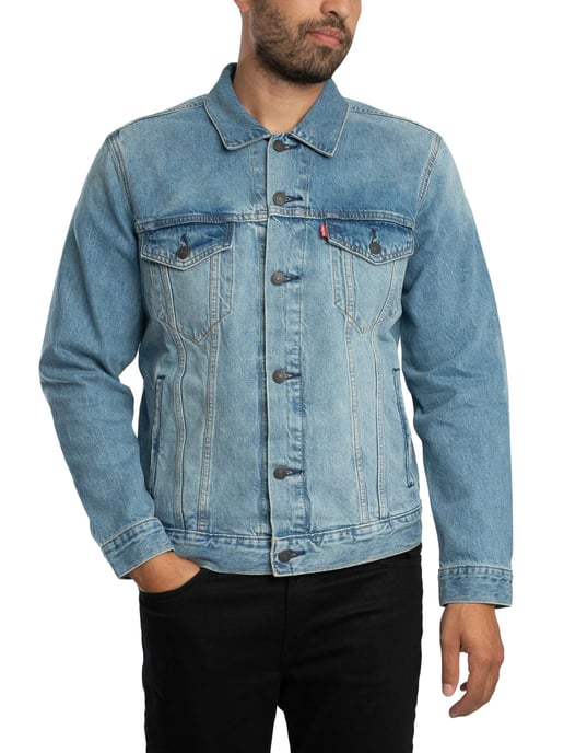 Levi's Truckerjack, Blauw - Image 3