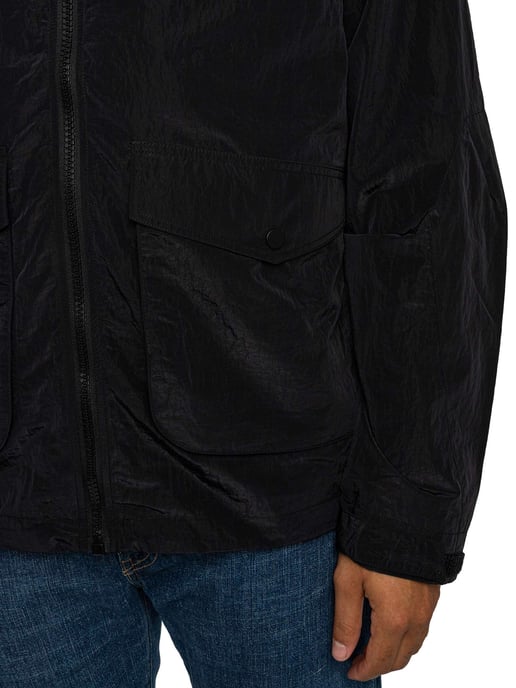 Lyle & Scott Blousonjas Met 4 Zakken, Zwart - Image 4