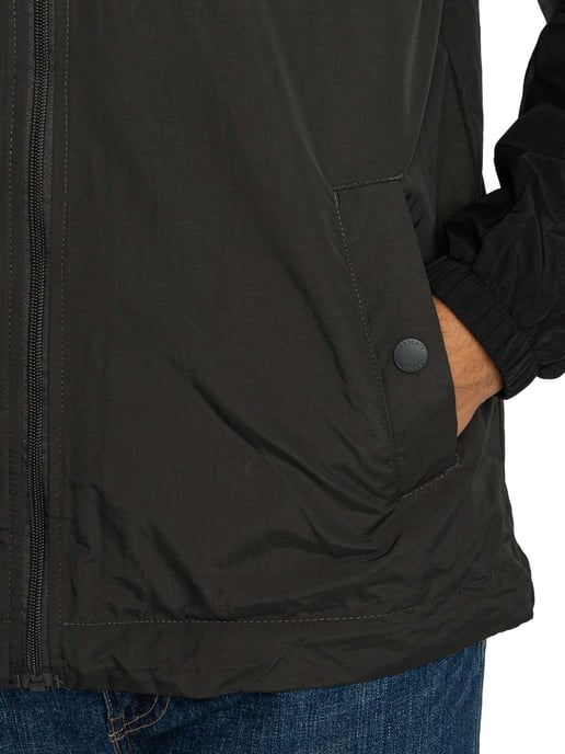 Lyle & Scott Colourblock Jas Met Ritssluiting, Zwart - Image 4