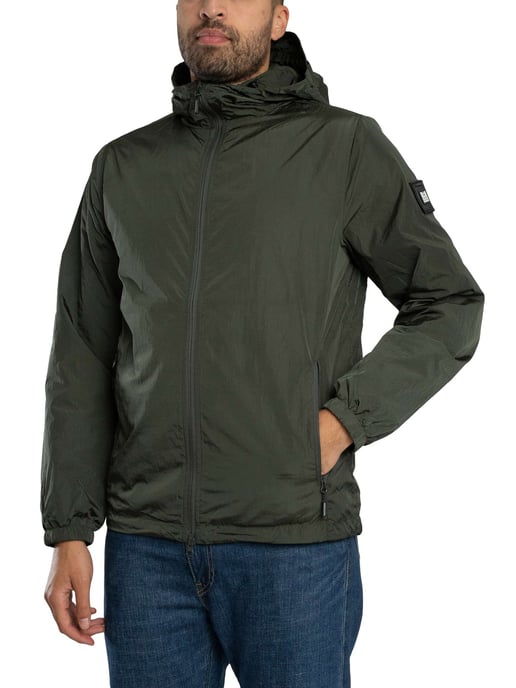 Weekend Offender Technicus Gezichtsmasker Jas, Groen - Image 2