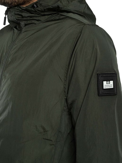 Weekend Offender Technicus Gezichtsmasker Jas, Groen - Image 5