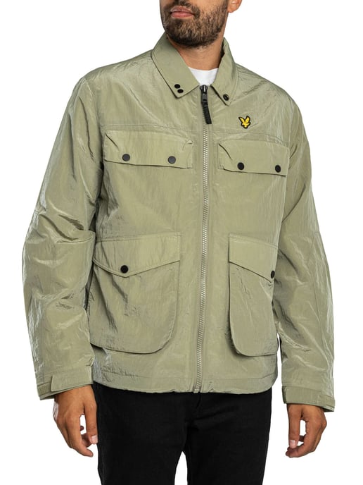 Lyle & Scott Blousonjas Met 4 Zakken, Groen - Image 1