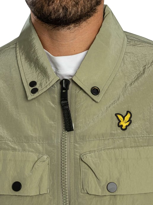 Lyle & Scott Blousonjas Met 4 Zakken, Groen - Image 5
